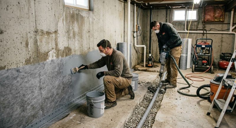 Basement Water Prevention in Grand Rapids, MI
