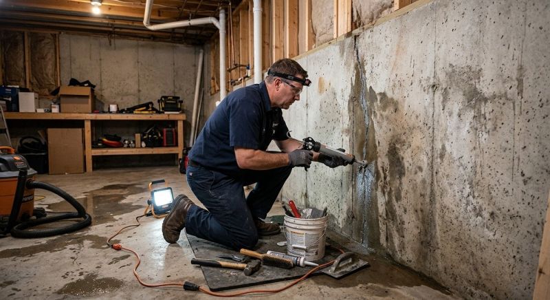 Cellar Waterproofing in Greenville, SC