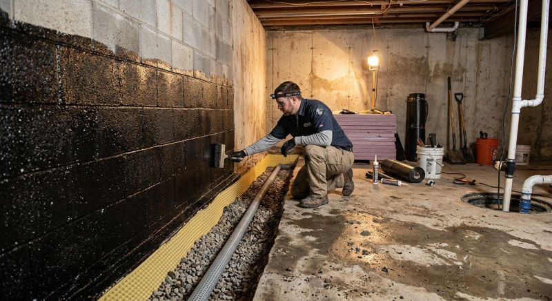 Foundation Moisture Prevention in Grand Rapids, MI