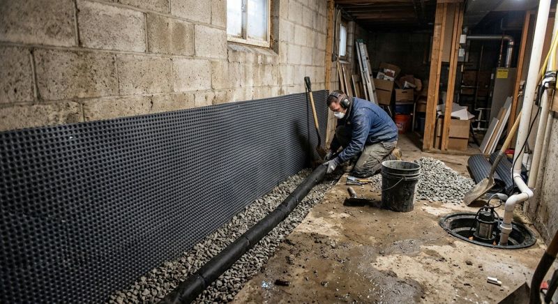 Wall Waterproofing in Fredericksburg, VA