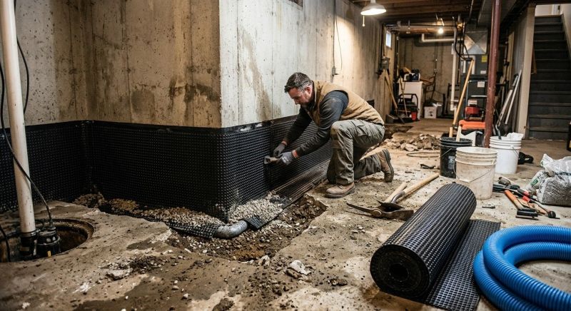 Wet Basement Repair in Fort Wayne, IN